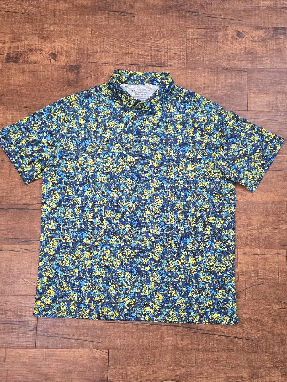 Under Armour Playoff Polo 3.0 Printed Golf Performance Stretch XL